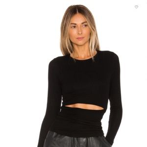 Michael Lauren X Revolve Carl Slit Waist Top